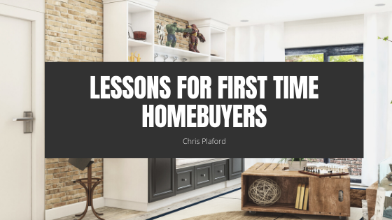 Lessons for a First Time Homeowner
